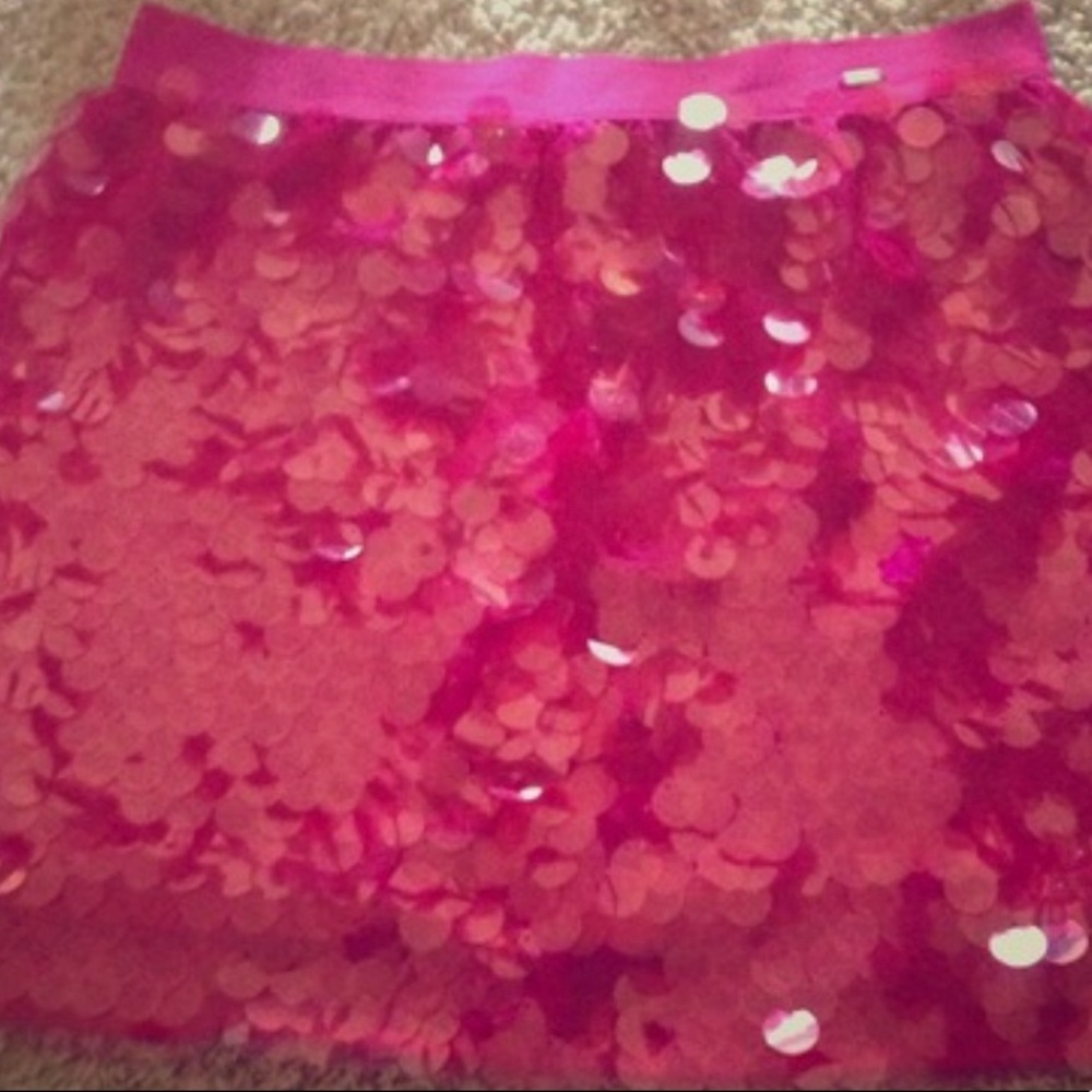 Hot Pink party skirt! medium